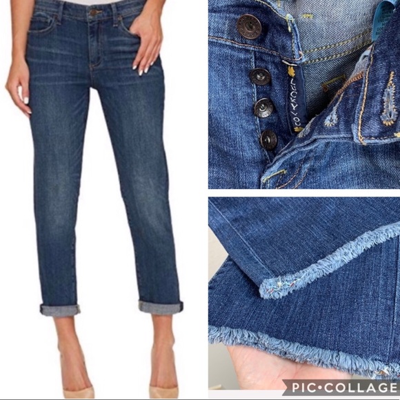 lucky brand button fly